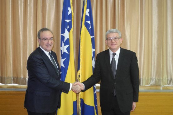 Deputy Speaker of the House of Representatives of the Parliamentary Assembly of BiH Šefik Džaferović meets with the Ambassador of the Republic of Turkey to BiH
